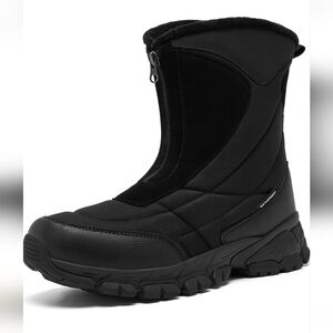 New! Shulook women's winter boots snow warm waterproof zipper insulated size 7